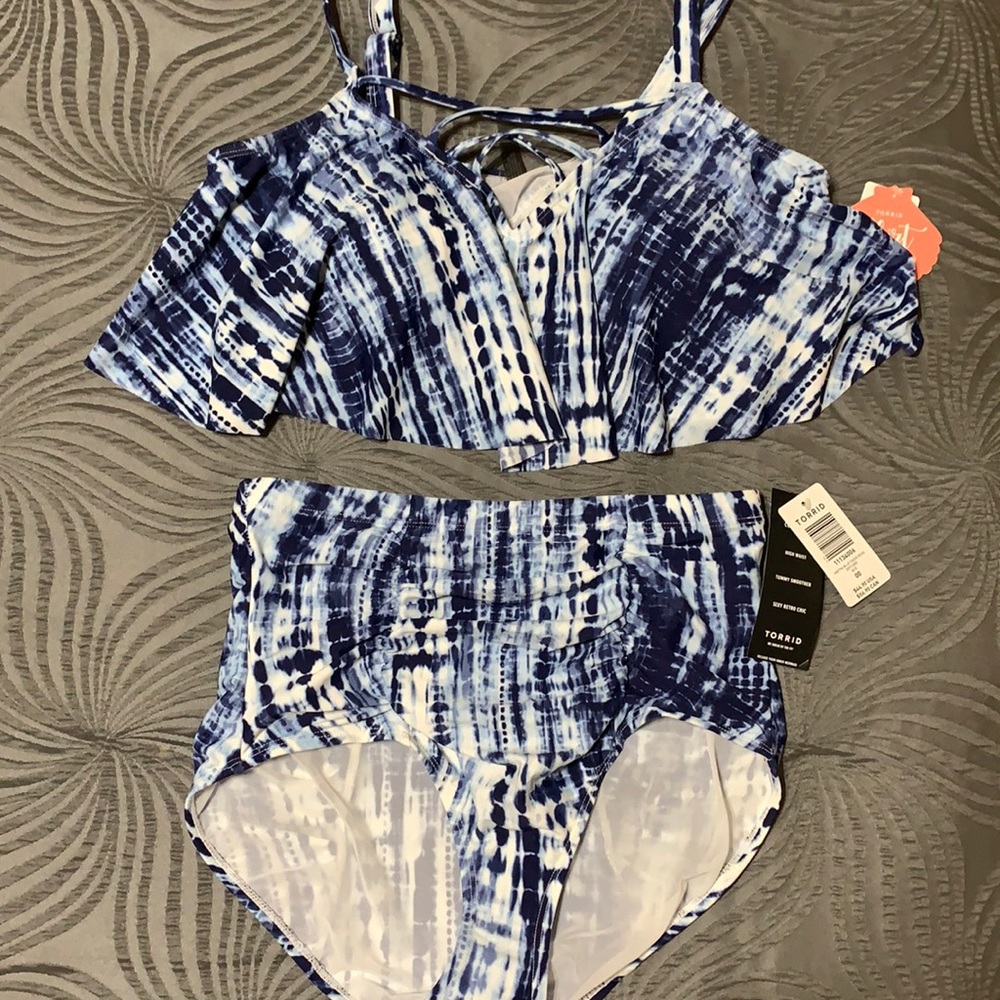 Torrid NWT Two piece swimsuit